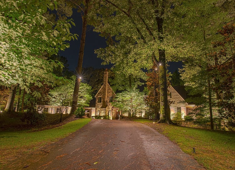 Driveway Lighting. Landscape & Full Home