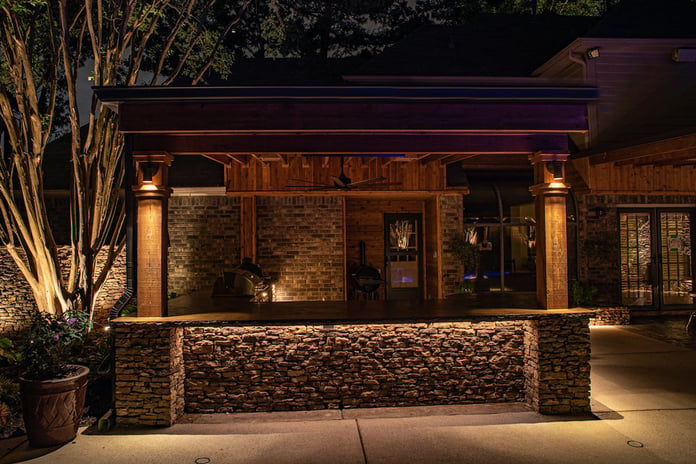 Outdoor Kitchen Lighting.