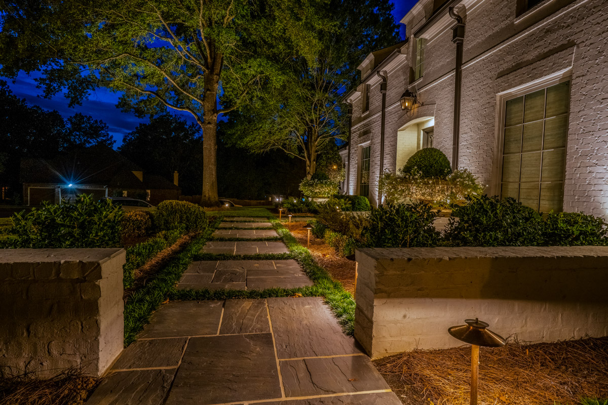 outdoor lighting front house walkway lighting 